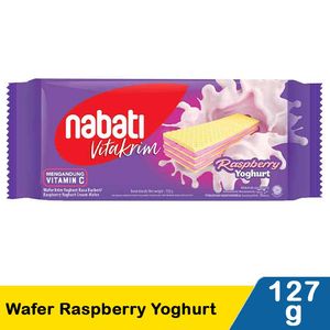 Promo Harga Nabati Vitakrim Raspberry Yoghurt 132 gr - Indomaret
