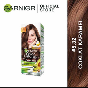 Promo Harga Garnier Hair Color 5.32 Coklat Caramel 105 ml - Indomaret