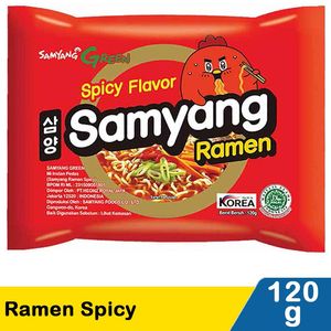 Promo Harga Samyang Hot Chicken Ramen Spicy 120 gr - Indomaret