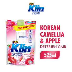 Promo Harga So Klin Liquid Detergent Korean Camelia 750 ml - Indomaret