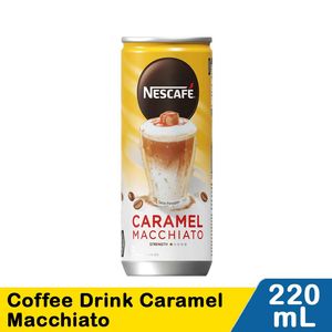 Promo Harga Nescafe Ready to Drink Caramel Macchiato 220 ml - Indomaret