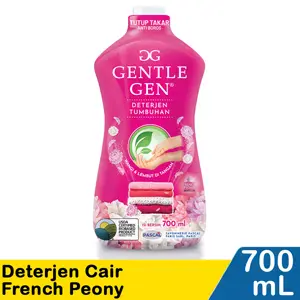 Promo Harga Gentle Gen Deterjen French Peony 750 ml - Indomaret