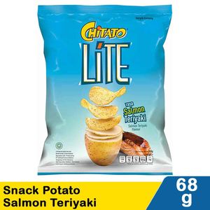 Promo Harga Chitato Lite Snack Potato Chips Salmon Teriyaki 68 gr - Indomaret