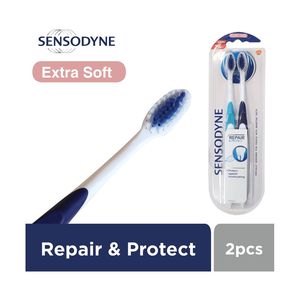 Promo Harga Sensodyne Sikat Gigi Repair & Protect Extra Soft 2 pcs - Indomaret