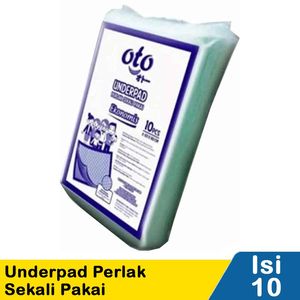 Promo Harga OTO Underpad Popok Alas XL10 10 pcs - Indomaret