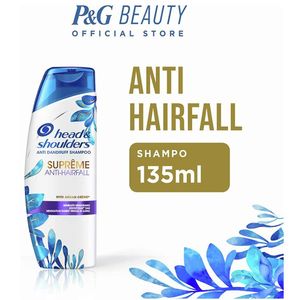 Promo Harga Head & Shoulders Supreme Shampoo Anti-Hairfall 135 ml - Indomaret