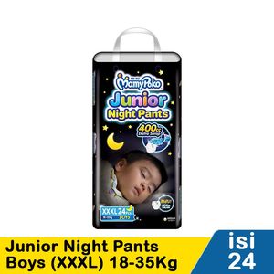 Promo Harga Mamy Poko Pants Junior Night XXXL24 24 pcs - Indomaret
