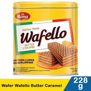 Promo Harga Roma Wafello Butter Caramel 228 gr - Indomaret