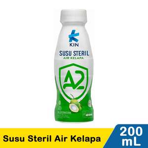 Promo Harga KIN Susu Steril Air Kelapa 200 ml - Indomaret