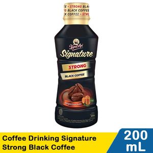 Promo Harga Kapal Api Kopi Signature Drink Strong Black Coffee 200 ml - Indomaret