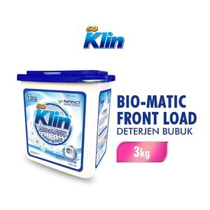 Promo Harga SO KLIN Biomatic Powder Detergent Front Load 3000 gr - Indomaret
