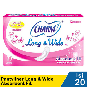 Charm Pantyliner Long & Wide