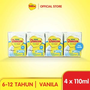 Promo Harga Dancow Fortigro UHT Vanilla 110 ml - Indomaret