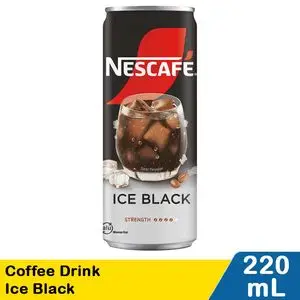 Promo Harga Nescafe Ready to Drink Ice Black 220 ml - Indomaret