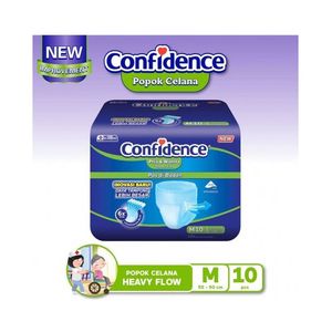 Promo Harga Confidence Adult Diapers Heavy Flow M10 10 pcs - Indomaret