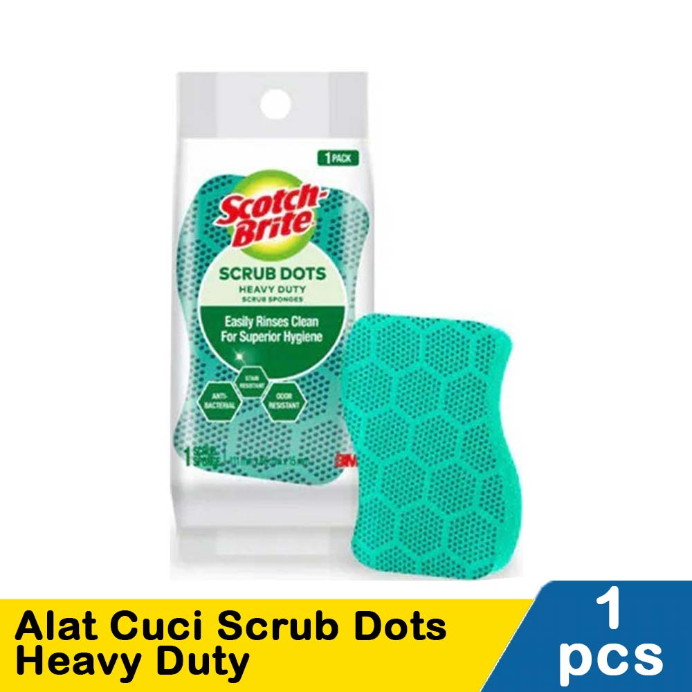 Scotch Brite Scrub Dots Heavy Duty | Klik Indomaret