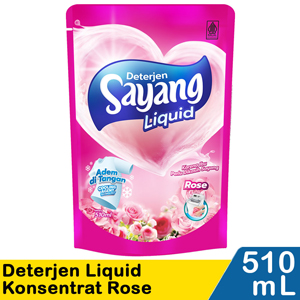 Promo Harga Sayang Liquid Detergent Rose 800 ml - Indomaret