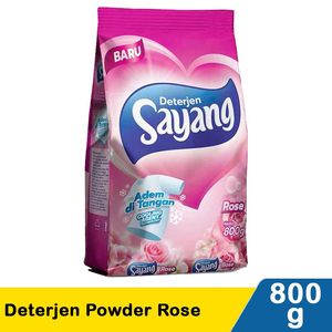 Promo Harga Sayang Detergent Powder Rose 800 gr - Indomaret
