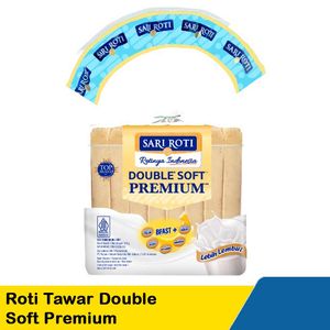 Promo Harga Sari Roti Tawar Double Soft Premium 360 gr - Indomaret