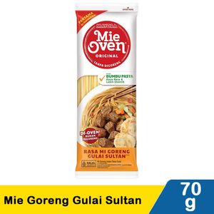Promo Harga Mie Oven Mie Instant Mie Goreng Gulai Sultan 70 gr - Indomaret