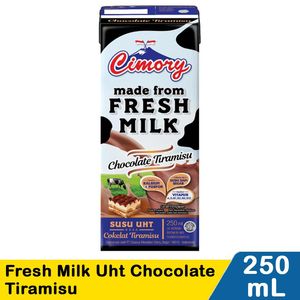 Promo Harga Cimory Susu UHT Chocolate Tiramisu 250 ml - Indomaret