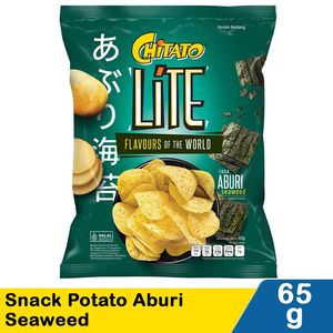 Promo Harga Chitato Lite Snack Potato Chips Seaweed 68 gr - Indomaret