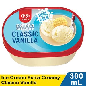 Promo Harga Walls Ice Cream Classic Vanilla 700 ml - Indomaret