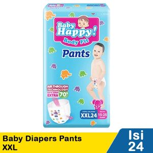 Promo Harga Baby Happy Body Fit Pants XXL24 24 pcs - Indomaret
