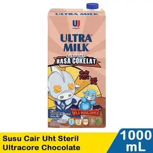 Promo Harga Ultra Milk Susu UHT Coklat 1000 ml - Indomaret