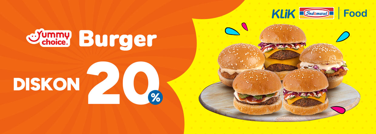 SETIAP BELANJA PRODUCT SAY BURGER DAPAT DISKON 20%