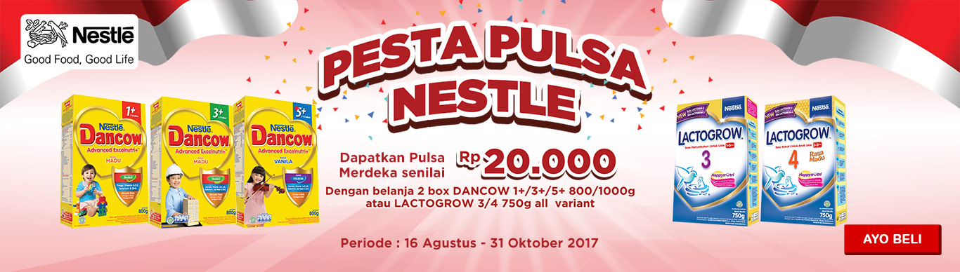 Promo Pesta Pulsa Nestle