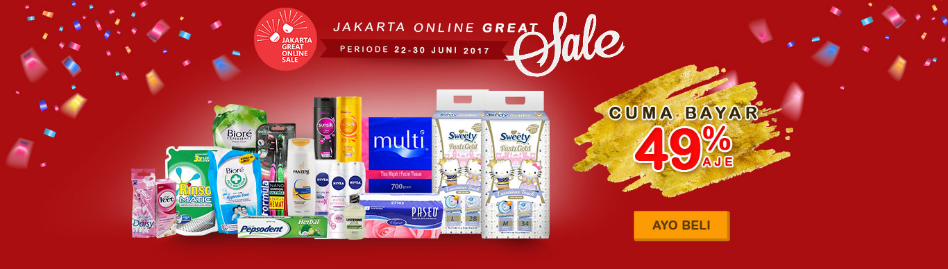 Jakarta Online Great Sale 2017