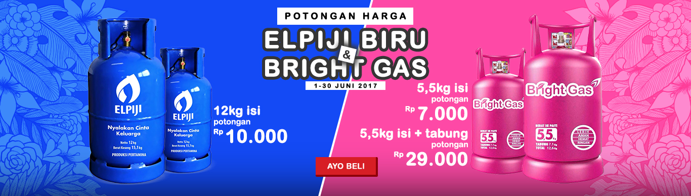 Promo Elpiji & Bright gas