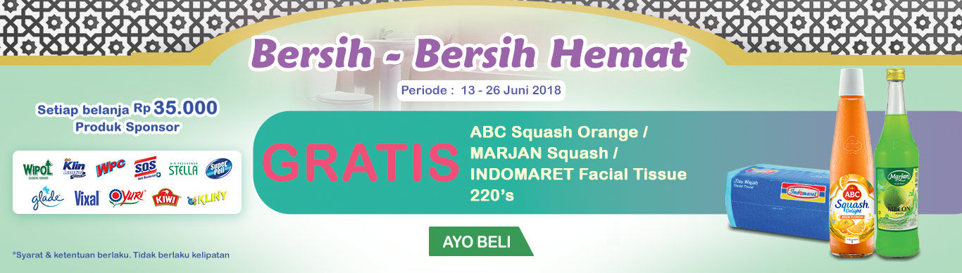 Promo Bersih & Hemat
