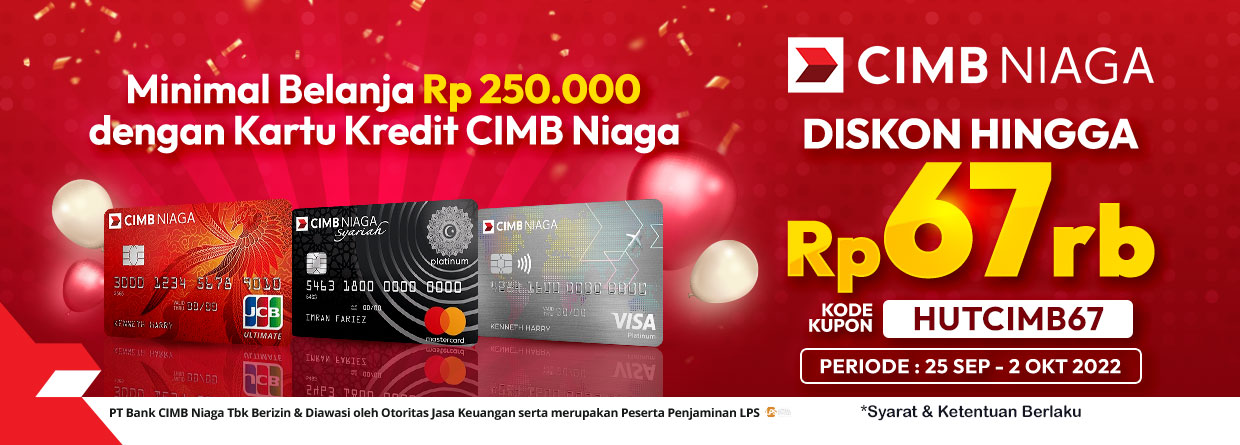 Promo Kartu Kredit CIMB Niaga | KlikIndomaret