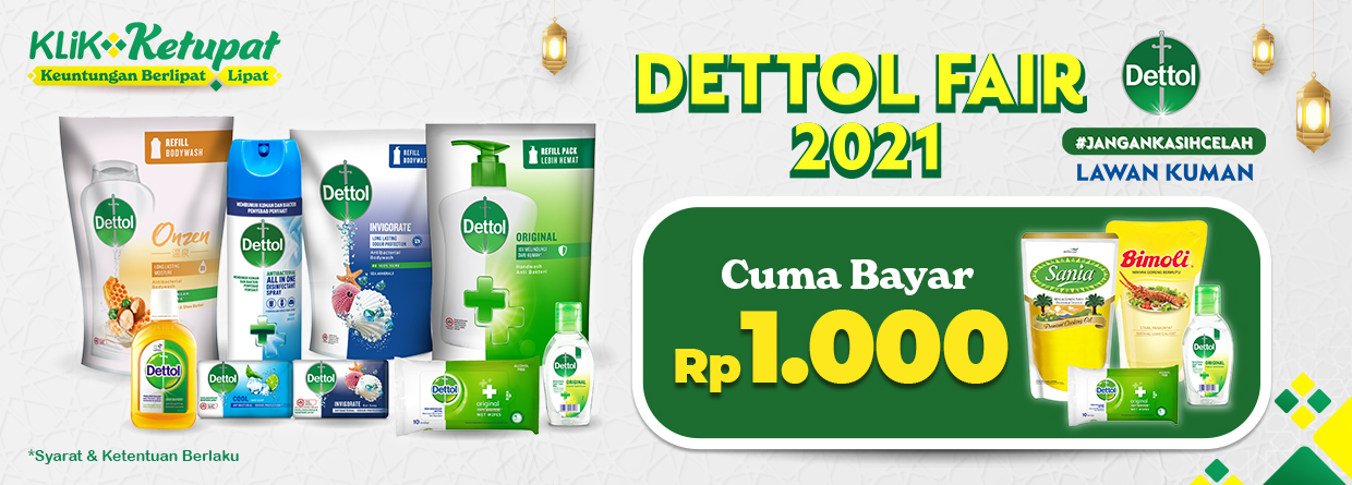 Promo Tebus Murah Dettol Fair | KlikIndomaret