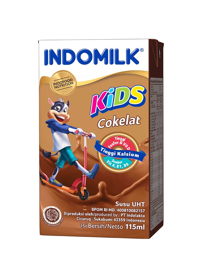 Indomilk Susu Cair Uht Kids Cokelat Tpk 115Ml | KlikIndomaret