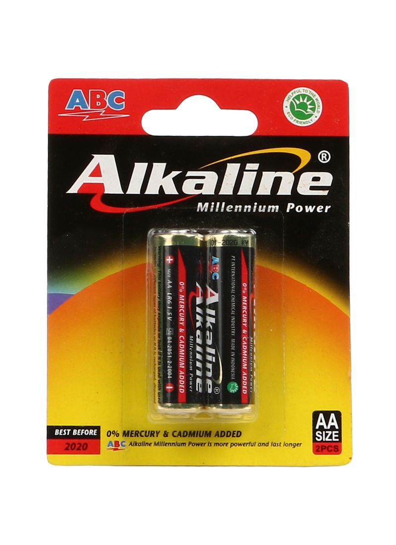 Abc Battery Alkaline AaLr6/2'S Millennium Pwr Pck Klik Indomaret