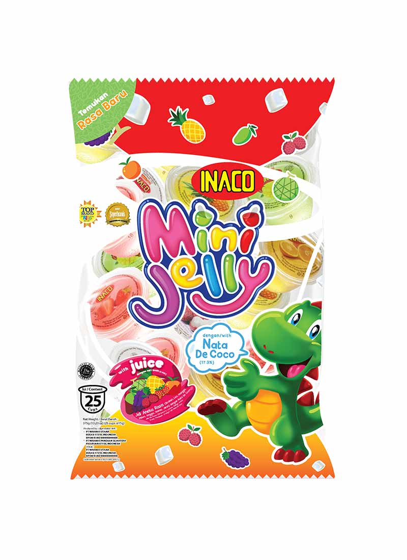 Inaco Mini Jelly 25'S Mix Flavour Pck | Klik Indomaret