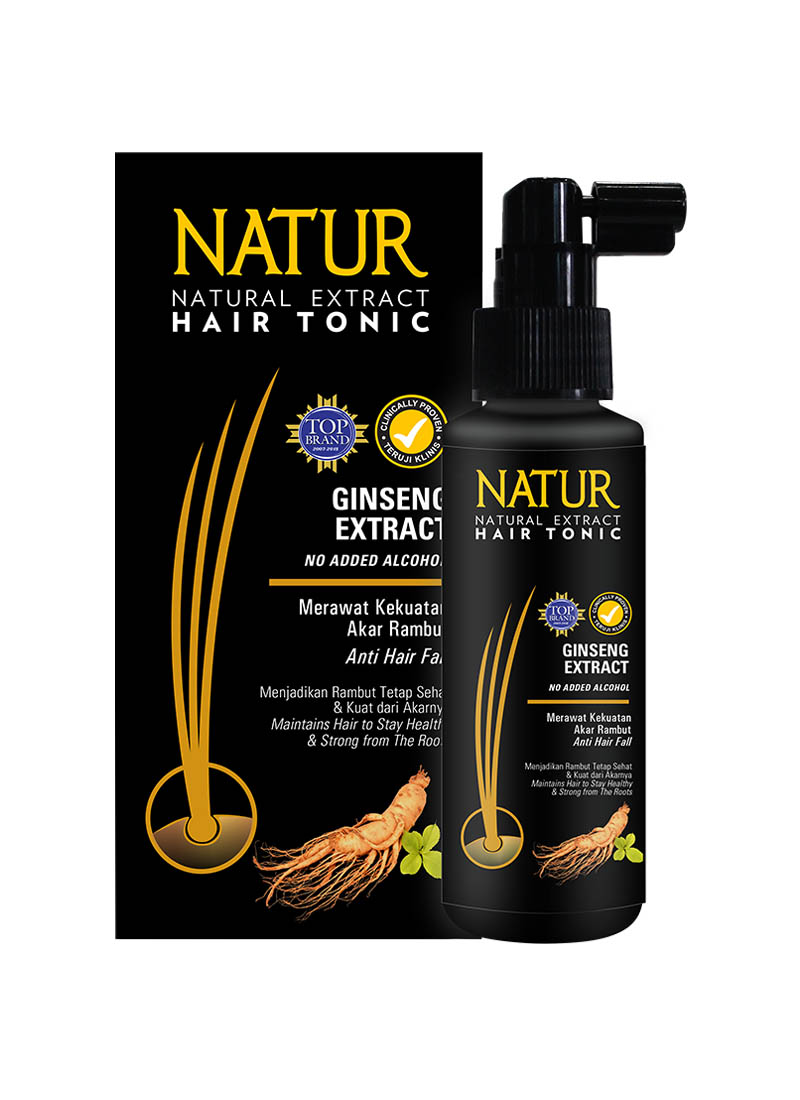 Natur Hair Tonic Gingseng 90Ml | KlikIndomaret