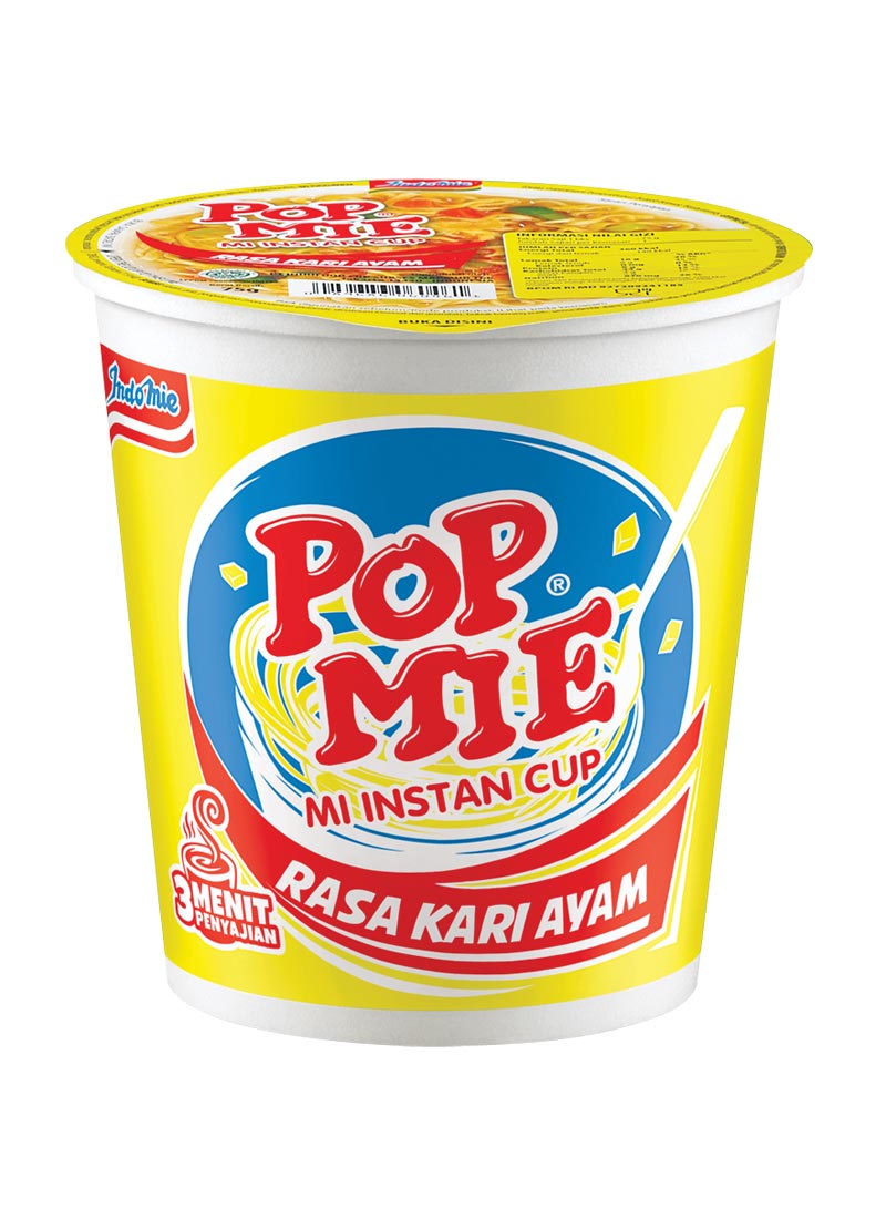 Pop Mie Mi Instan Kari Ayam Cup 75G KlikIndomaret