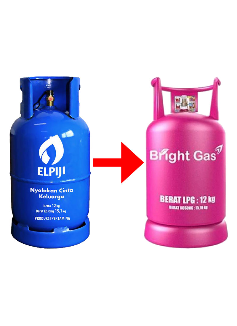 Elpiji/Bright Gas Isi Ulang 12Kg | KlikIndomaret