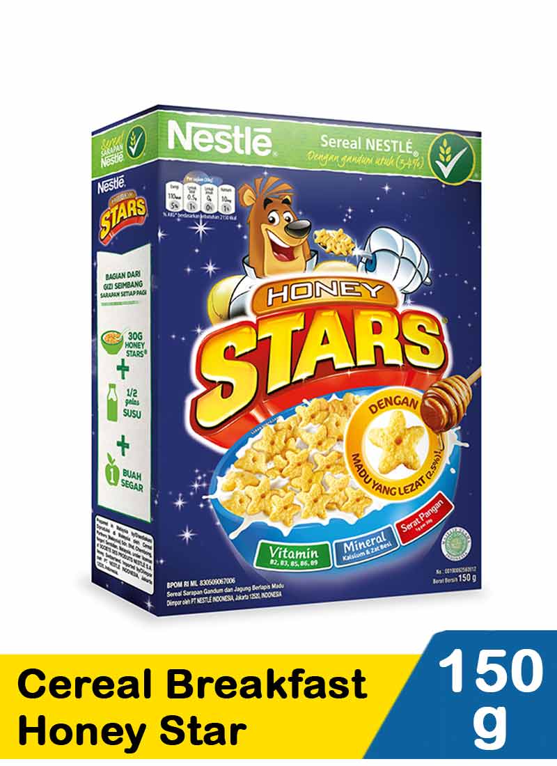 Nestle Cereal Breakfast Honey Stars Box 150G | Klik Indomaret