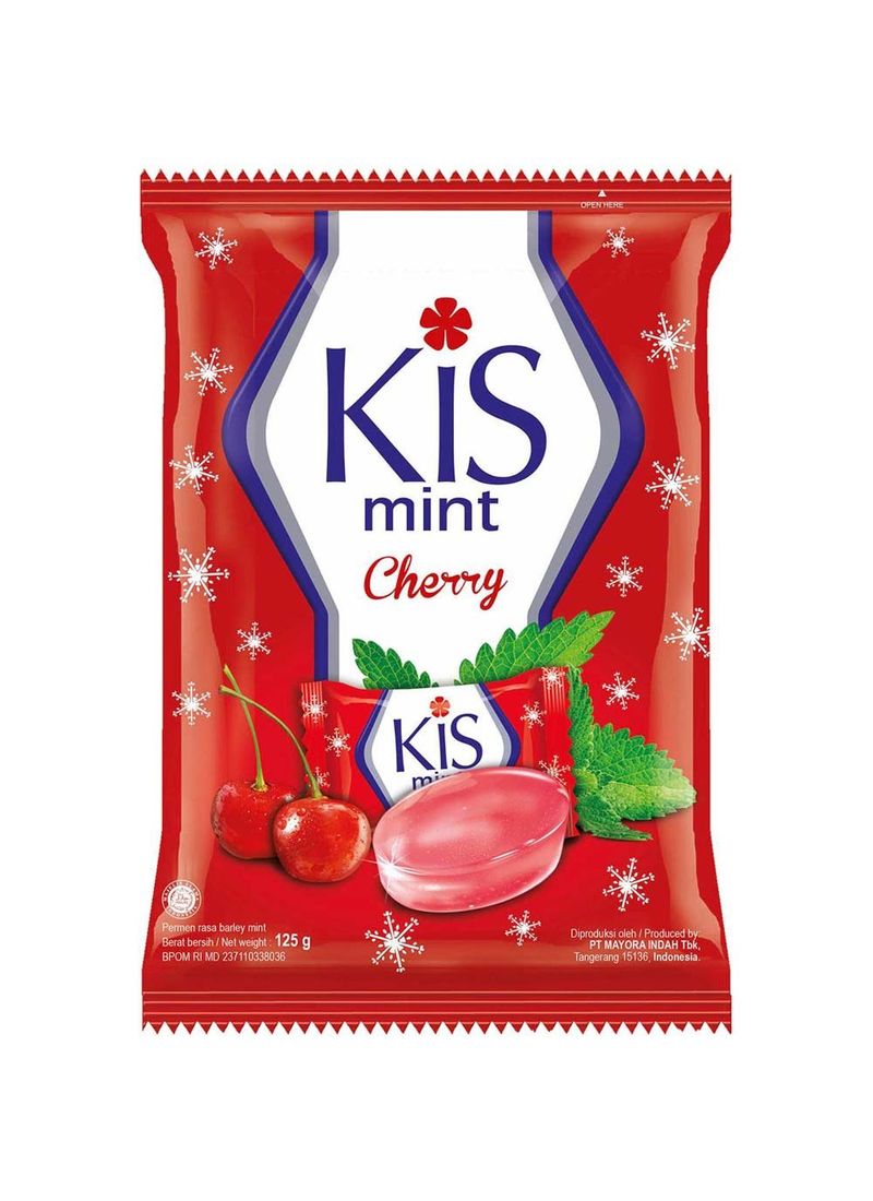 Jual Kis Candy Mint Cherry 125G | KlikIndomaret