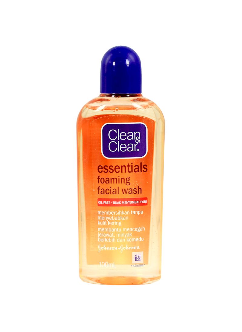 clean & clear foaming face wash