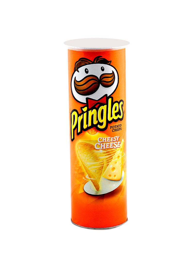 Pringles Potato Crisps Cheesy Cheese Klg 107G KlikIndomaret