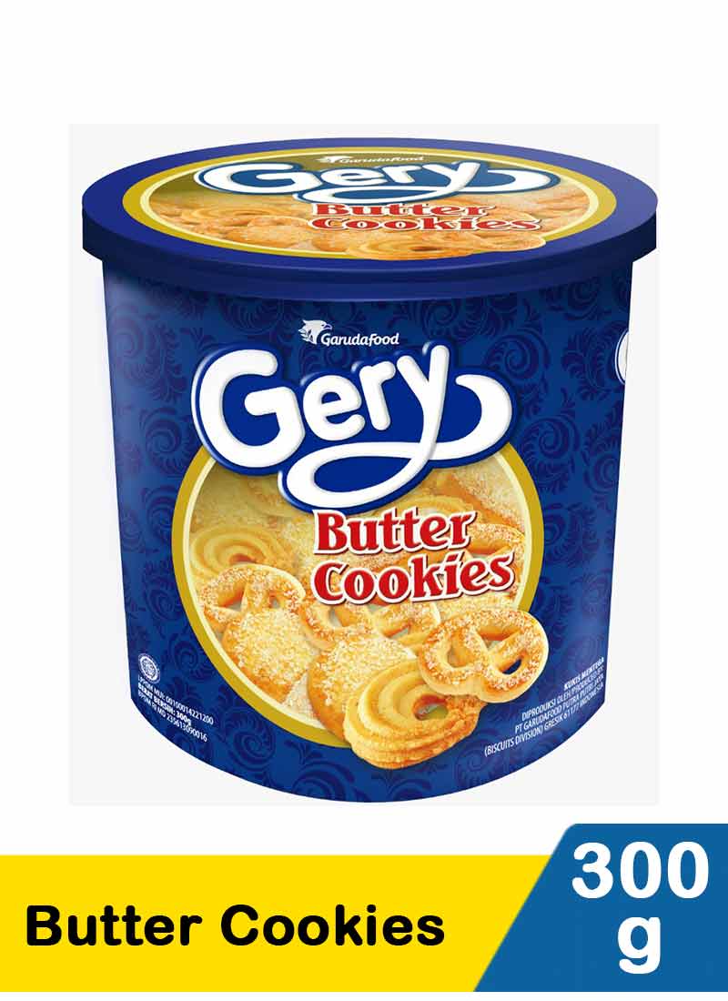 Gery Butter Cookies 300G Klik Indomaret