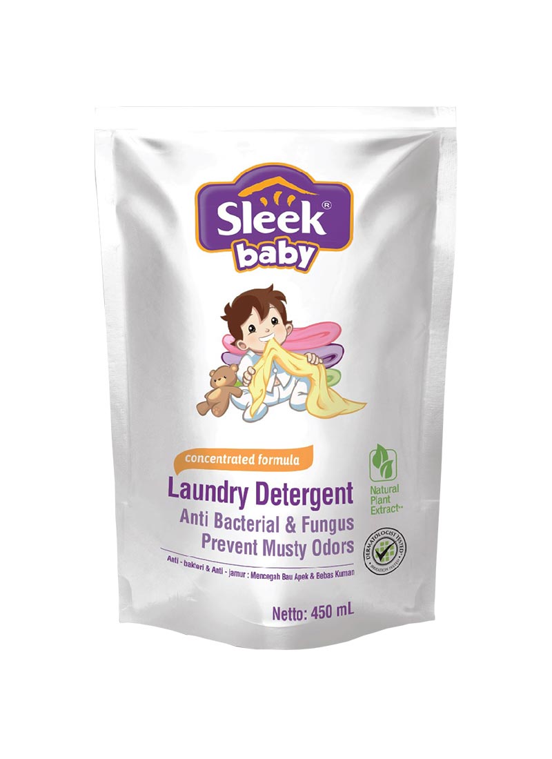 Jual Sleek Baby Laundry Detergent 450ml Klikindomaret