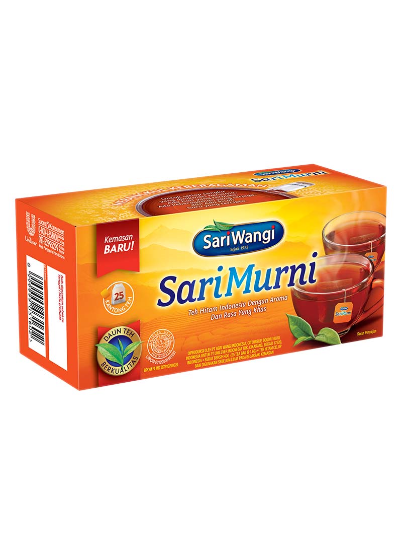 Sariwangi Teh Celup Sari Murni 25X1 6g KlikIndomaret