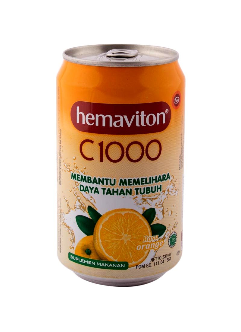 Hemaviton Health Drink Vitamin C1000 Orange 330ml Klikindomaret